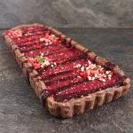 Cherry Tart on an angle